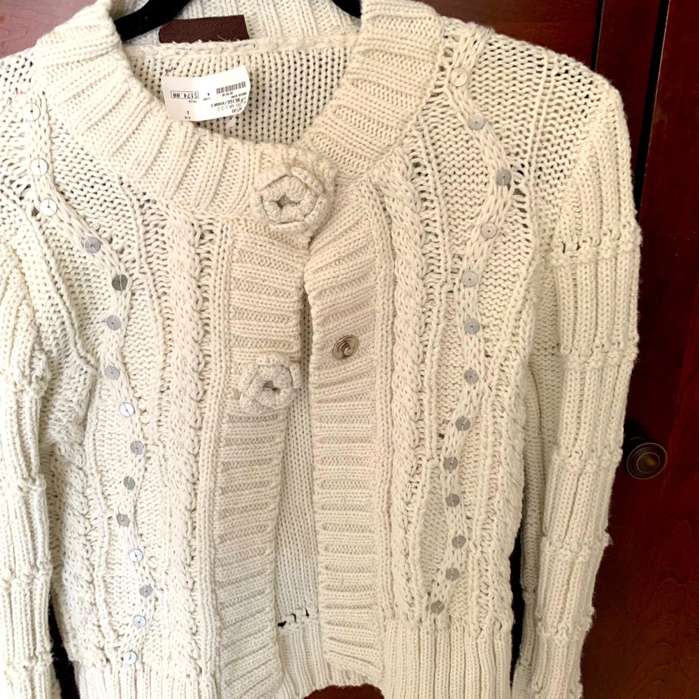 Brand new beautiful holiday sweater by Casting